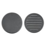 Casa si Gradina - Bucatarie si vesela - Ustensile bucatarie - Prese si storcatoare manuale - Presa pentru burgeri Tefal K1851134, 12 cm, acoperire antiaderenta, crestaturi pentru formare uniforma, compatibila cu - Infinity.ro