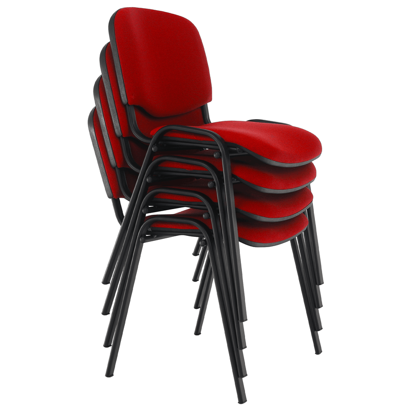 Casa si Gradina - Mobilier - Scaune si fotolii - Scaune - Scaun de birou, ISO NEW, rosu - Infinity.ro