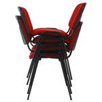 Casa si Gradina - Mobilier - Scaune si fotolii - Scaune - Scaun de birou, ISO NEW, rosu - Infinity.ro