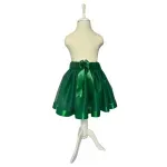 Fashion, accesorii si bijuterii - Copii - Imbracaminte copii - Fuste copii - Fusta tutu din tulle, verde, cu fundita, marime 122-128 - Infinity.ro