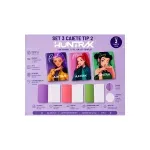 Carti si Birotica - Rechizite - Caiete - Caiete tip 1 si 2 - Set 3 Caiete Tip 2, A5 Huntrix - 24 File, Hartie 80 g/mp, Coperta Premium 300 g/mp, Capsate, Modele Asortate - Infinity.ro