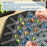 Jucarii, Copii si Bebe - Jucarii si jocuri - Jucarii & jocuri educative - Jucarii interactive - Joc Interactiv De Strategie Si Constructie Geometrica, Cu 84 Piese, 50 Benzi Elastice Si 4 Placi, Pentru Copii Si Adulti - Infinity.ro