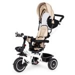 Jucarii, Copii si Bebe - Jucarii si jocuri - Jucarii de exterior - Triciclete - Tricicleta Ecotoys YM-BT-2, scaun rotativ, bej KID975549 - Infinity.ro