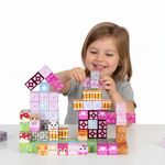 Jucarii, Copii si Bebe - Jucarii si jocuri - Seturi de constructie si cuburi - Seturi de constructie - Cuburi magnetice pentru copii, 113 piese, multicolor KID008360 - Infinity.ro