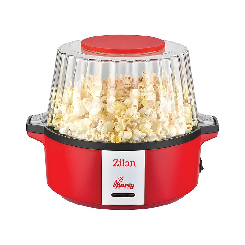 Electronice si Electrocasnice - Electrocasnice bucatarie - Aparate de gatit & desert - Aparate de preparat desert - Aparat de preparat popcorn Zilan ZLN5110 Party Series, 700 W, Bol 2 L, Preparare in 3-5 minute - Infinity.ro