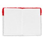 Carti si Birotica - Papetarie - Agende si calendare - Agende si carnete - Carnetel Notite A5 Capul lui Mos Craciun cu Coperta din Blanita - Infinity.ro