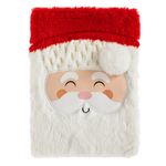 Carti si Birotica - Papetarie - Agende si calendare - Agende si carnete - Carnetel Notite A5 Capul lui Mos Craciun cu Coperta din Blanita - Infinity.ro