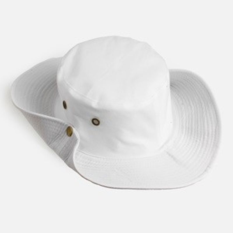 Fashion, accesorii si bijuterii - Barbati - Accesorii barbati - Caciuli si sepci barbati - Palarie Bucket Alba pentru Barbati, Poliester, Marimea 59 - Infinity.ro