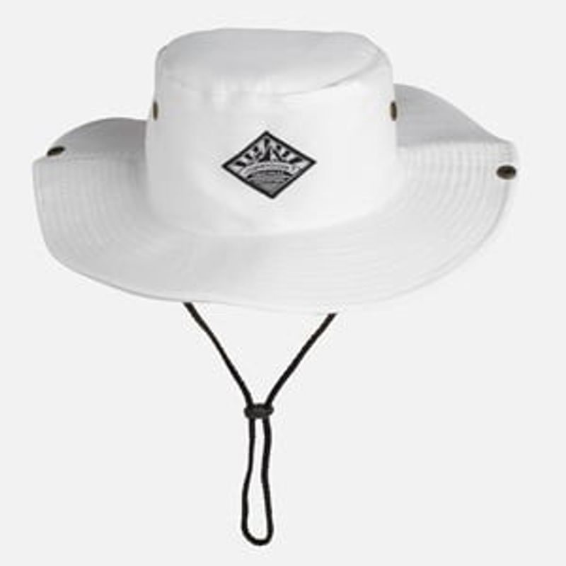 Fashion, accesorii si bijuterii - Barbati - Accesorii barbati - Caciuli si sepci barbati - Palarie Bucket Alba pentru Barbati, Poliester, Marimea 59 - Infinity.ro