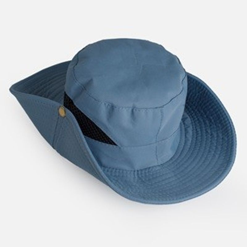 Fashion, accesorii si bijuterii - Barbati - Accesorii barbati - Caciuli si sepci barbati - Palarie bucket albastra pentru barbati, poliester, marimea 59 - Infinity.ro