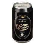 Carti si Birotica - Birotica - Accesorii de birou - Pusculite - Pusculita metalica neagra, forma cutie de bere, 8,5 x 16 cm - Infinity.ro