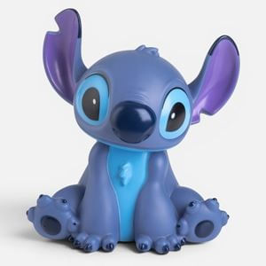 Pusculita Stitch din plastic pentru economii și cadouri