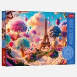 Jucarii, Copii si Bebe - Jucarii si jocuri - Jocuri si puzzle - Puzzle - Puzzle 200 Piese, Turnul Eiffel cu Baloane de Aer Cald, Multicolor, Carton - Infinity.ro