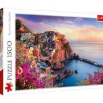 Jucarii, Copii si Bebe - Jucarii si jocuri - Jocuri si puzzle - Puzzle - Puzzle 1500 de piese, Satul Manarola din Cinque Terre, Multicolor - Infinity.ro