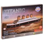 Jucarii, Copii si Bebe - Jucarii si jocuri - Jocuri si puzzle - Puzzle - Puzzle 3D Titanic, 35 piese, Carton, Negru - Infinity.ro