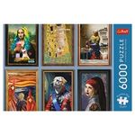 Jucarii, Copii si Bebe - Jucarii si jocuri - Jocuri si puzzle - Puzzle - Puzzle 6 Art Works, 6000 de piese, cu Poster, Multicolor - Infinity.ro