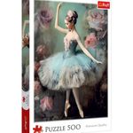 Jucarii, Copii si Bebe - Jucarii si jocuri - Jocuri si puzzle - Puzzle - Puzzle cu Balerina Vintage, 500 de piese, Multicolor - Infinity.ro