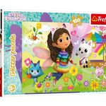 Jucarii, Copii si Bebe - Jucarii si jocuri - Jocuri si puzzle - Puzzle - Puzzle cu Fluturi si Glitter, 100 de piese, Multicolor - Infinity.ro