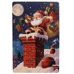 Jucarii, Copii si Bebe - Jucarii si jocuri - Jocuri si puzzle - Puzzle - Puzzle de Craciun cu Mos Craciun in Horn, 24 de piese, Multicolor - Infinity.ro