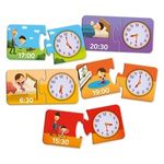 Jucarii, Copii si Bebe - Jucarii si jocuri - Jocuri si puzzle - Puzzle - Puzzle Educativ Ceas, Multicolor, Carton, 3+ - Infinity.ro