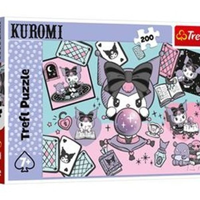 Jucarii, Copii si Bebe - Jucarii si jocuri - Jocuri si puzzle - Puzzle - Puzzle Kuromi, 200 de piese, Mediu, Multicolor - Infinity.ro