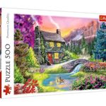 Jucarii, Copii si Bebe - Jucarii si jocuri - Jocuri si puzzle - Puzzle - Puzzle Peisaj Idilic, 500 de piese, Multicolor - Infinity.ro