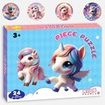 Jucarii, Copii si Bebe - Jucarii si jocuri - Jocuri si puzzle - Puzzle - Puzzle pentru copii, Set 4 modele, 24 piese, 18x18cm - Infinity.ro
