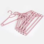 Casa si Gradina - Mobilier - Organizare si depozitare - Umerase si valeti - Umerase din Plastic, 6 buc, 41x21cm, Roz - Infinity.ro