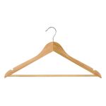 Casa si Gradina - Mobilier - Organizare si depozitare - Umerase si valeti - Umerase din lemn natural, set de 2 buc, 44.5 cm - Infinity.ro
