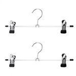 Casa si Gradina - Mobilier - Organizare si depozitare - Umerase si valeti - Umerase metalice cu clips, 40 cm, Set 2 buc - Infinity.ro