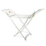 Market - Spalare si intretinere rufe - Uscatoare de rufe si accesorii - Uscator de rufe mare din plastic alb cu 4 cleme pentru sosete - Infinity.ro