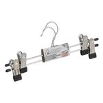 Casa si Gradina - Mobilier - Organizare si depozitare - Umerase si valeti - Umerase metalice cu clips, 30 cm, Set 2 buc - Infinity.ro