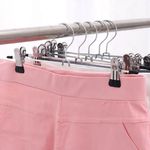 Casa si Gradina - Mobilier - Organizare si depozitare - Umerase si valeti - Umerase metalice cu clips, 30 cm, Set 2 buc - Infinity.ro
