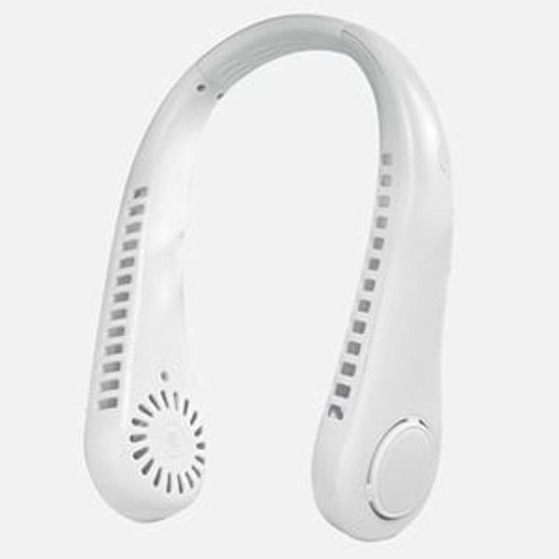 Electronice si Electrocasnice - Climatizare si sisteme de incalzire - Aparate racire aer - Ventilatoare - Ventilator de gât cu USB, 3 trepte, Alb - Infinity.ro