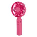 Electronice si Electrocasnice - Climatizare si sisteme de incalzire - Aparate racire aer - Ventilatoare - Ventilator Mini Reincarcabil cu USB, Roz, 19 cm - Infinity.ro