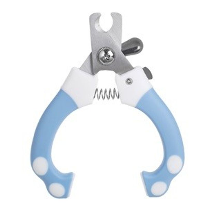 Petshop - Ingrijire si Igiena - Produse uz extern - Clesti si trimmere - Unghiera pentru animale de companie, M, Albastru, Metal - Infinity.ro