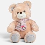 Jucarii, Copii si Bebe - Jucarii si jocuri - Jucarii de plus - URS BEJ 40CM FULAR ROZ GL - Infinity.ro