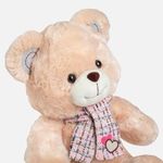 Jucarii, Copii si Bebe - Jucarii si jocuri - Jucarii de plus - URS BEJ 40CM FULAR ROZ GL - Infinity.ro
