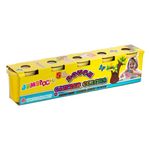 Carti si Birotica - Rechizite - Plastilina - Set Plastilina cu Glitter in Pahar, 5x140g, Multicolor - Infinity.ro