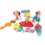 Carti si Birotica - Rechizite - Plastilina - Set Plastilina Vafe & Inghetata, 6 Culori, Multicolor - Infinity.ro