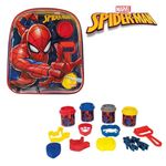 Carti si Birotica - Rechizite - Plastilina - Set Plastilina cu Erou Spiderman, 4 Recipiente a 50g, 5 Accesorii, 200g - Infinity.ro