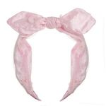 Fashion, accesorii si bijuterii - Femei - Accesorii femei - Accesorii pentru par femei - Coronita de par pentru copii, Roz, cu Fundita si Inimi din Organza - Infinity.ro