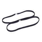 Fashion, accesorii si bijuterii - Femei - Accesorii femei - Accesorii pentru par femei - Coronite elastice pentru par, Negre, Set de 2 bucati - Infinity.ro