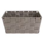 Casa si Gradina - Mobilier - Organizare si depozitare - Cutii depozitare - Cos de Depozitare Impletit Taupe cu Cadru Metalic - Infinity.ro