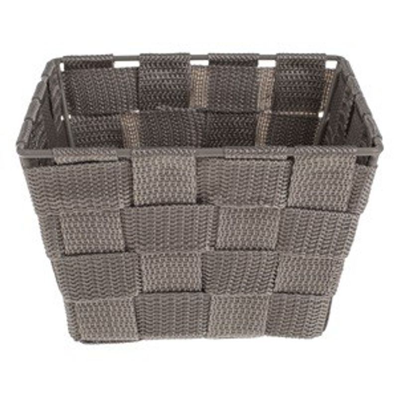 Casa si Gradina - Mobilier - Organizare si depozitare - Cutii depozitare - Cos de depozitare impletit metalic, Taupe, 15x15x10cm - Infinity.ro