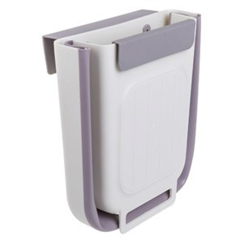 Casa si Gradina - Mobilier - Organizare si depozitare - Cosuri de gunoi - Cos de Gunoi Suspendat Pliabil din Plastic 6L - Infinity.ro
