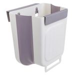 Casa si Gradina - Mobilier - Organizare si depozitare - Cosuri de gunoi - Cos de Gunoi Suspendat Pliabil din Plastic 6L - Infinity.ro