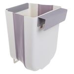 Casa si Gradina - Mobilier - Organizare si depozitare - Cosuri de gunoi - Cos de Gunoi Suspendat Pliabil din Plastic 6L - Infinity.ro