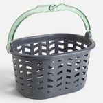 Market - Spalare si intretinere rufe - Uscatoare de rufe si accesorii - Cos suspendabil pentru carlige de rufe, 24x18x13cm, Antracit - Infinity.ro