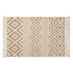 Casa si Gradina - Textile si covoare - Covoare - Covoare casa - Covor Decorativ Bej Crem Tufted cu Franjuri - Stil All Season - Infinity.ro